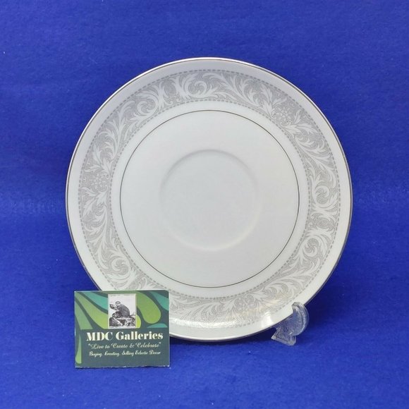 Saucer Imperial by W Dalton "Whitney" 5671 Pattern Fine China 6.25" - Picture 6 of 6